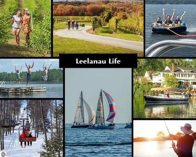 8524 S Elizabeth Dr, Maple City, MI 49664 - view of a document with a collage of images