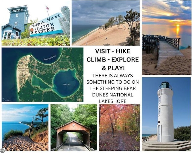8524 S Elizabeth Dr, Maple City, MI 49664 - view of a document with a collage of images