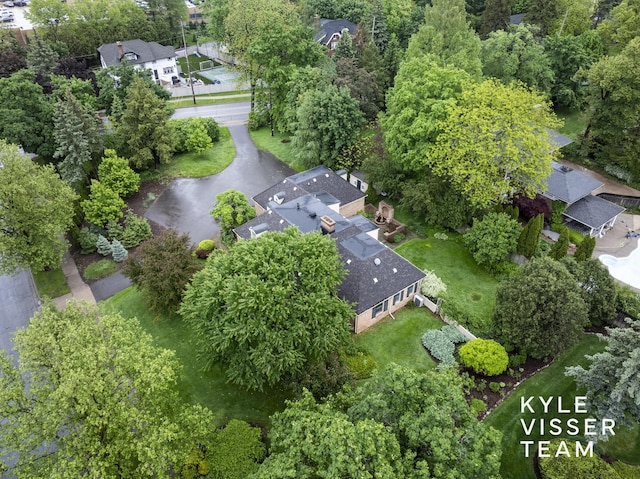 600 Plymouth Ave SE, East Grand Rapids, MI 49506 - aerial view of residential area