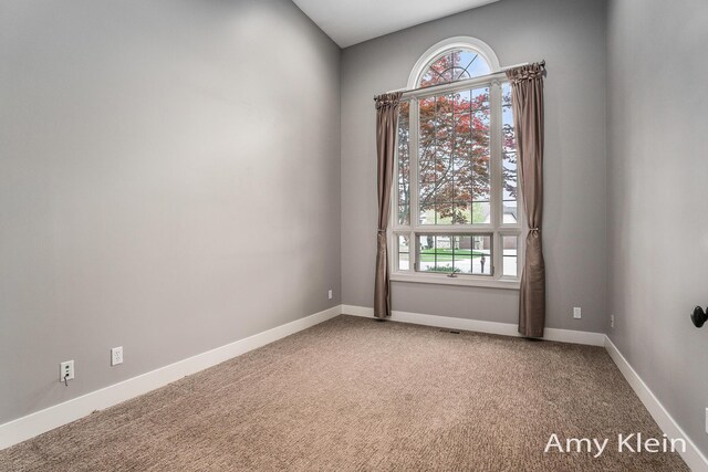 1657 N Bay Dr, Hudsonville, MI 49426 - carpeted empty room featuring baseboards