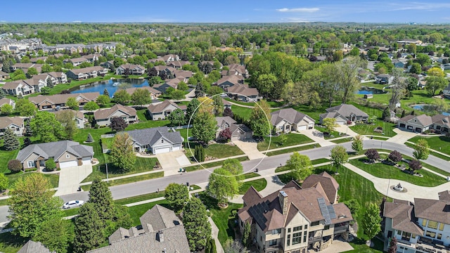 1657 N Bay Dr, Hudsonville, MI 49426 - view of property location with nearby suburban area and a large body of water