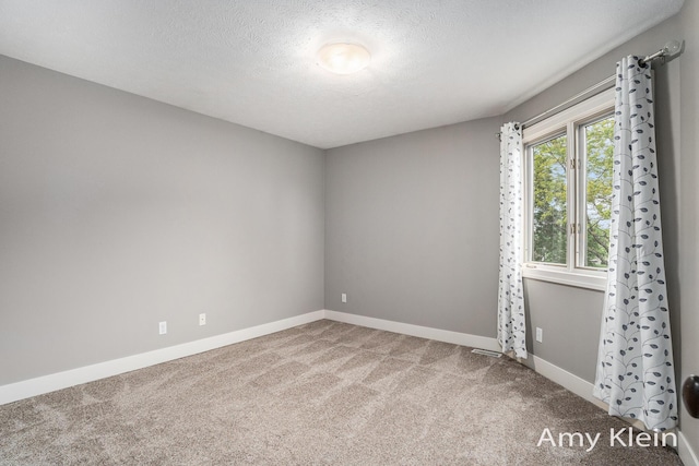 1657 N Bay Dr, Hudsonville, MI 49426 - spare room with carpet flooring, baseboards, and a textured ceiling