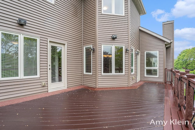 1657 N Bay Dr, Hudsonville, MI 49426 - view of wooden deck