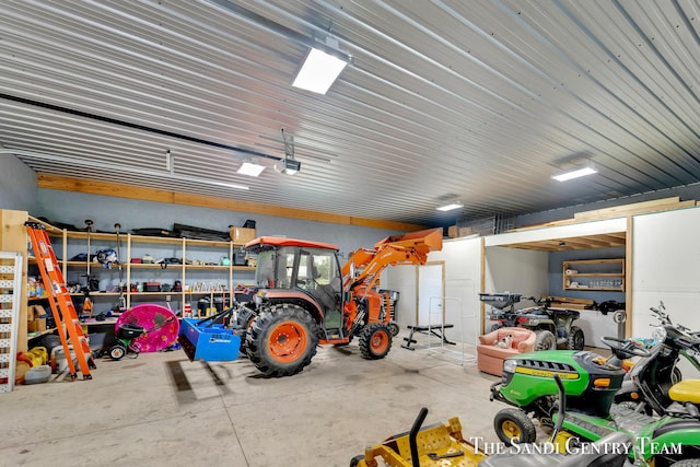 18619 130th Ave, Fruitport, MI 49415 - garage with a garage door opener