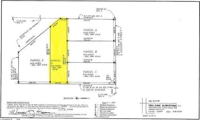 18619 130th Ave, Fruitport, MI 49415 - parcel map