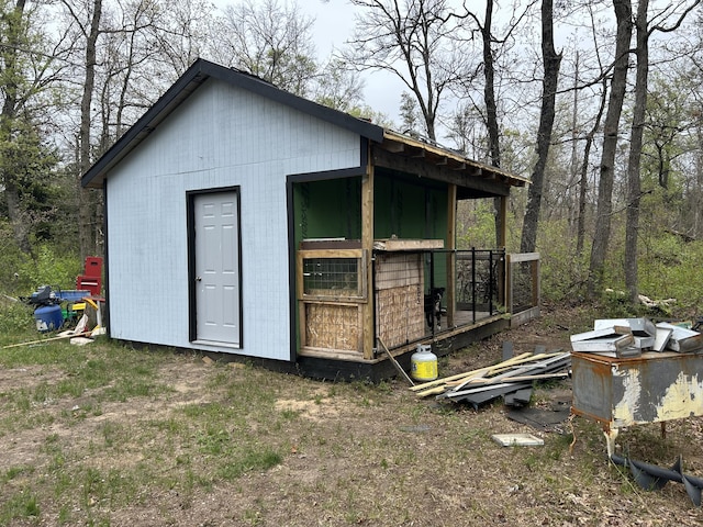 3092 S M 37, Baldwin, MI 49304 - view of outbuilding