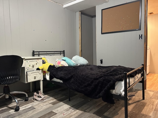 3092 S M 37, Baldwin, MI 49304 - bedroom featuring light wood-style floors