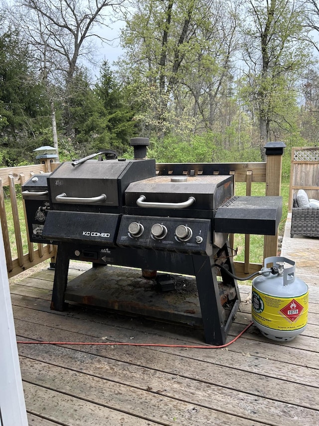 3092 S M 37, Baldwin, MI 49304 - view of wooden deck