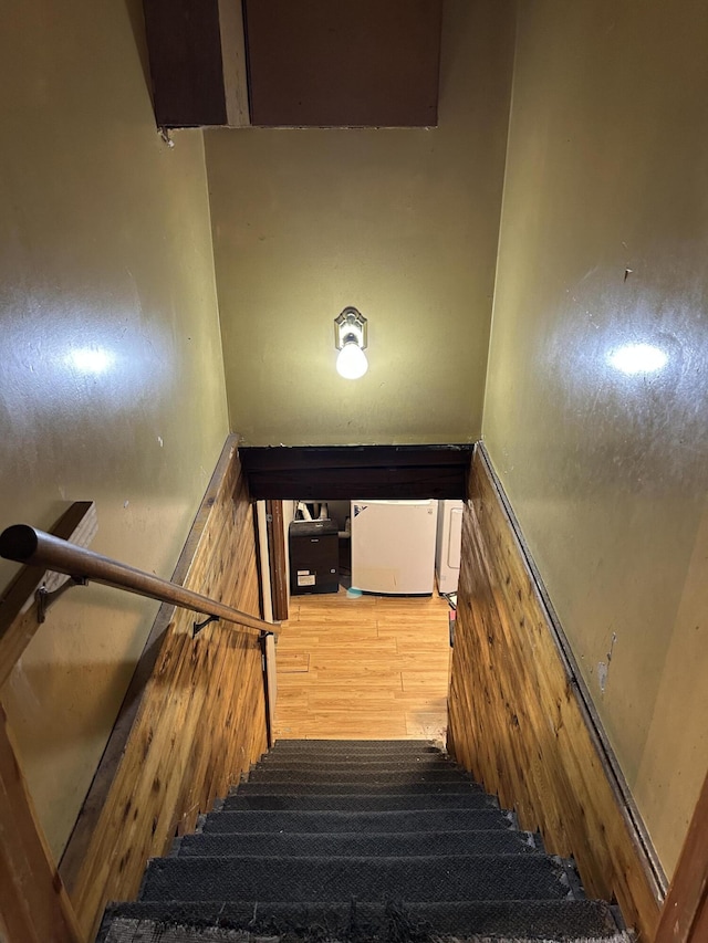 3092 S M 37, Baldwin, MI 49304 - staircase with wood finished floors