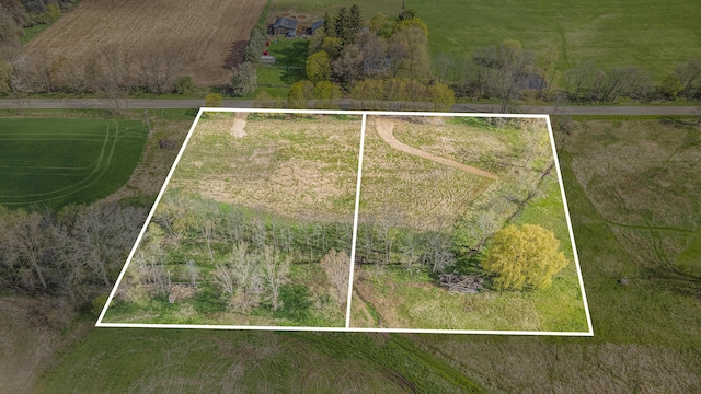 2346 W 112th St, Grant, MI 49327 - view of rural area featuring property parcel outlined