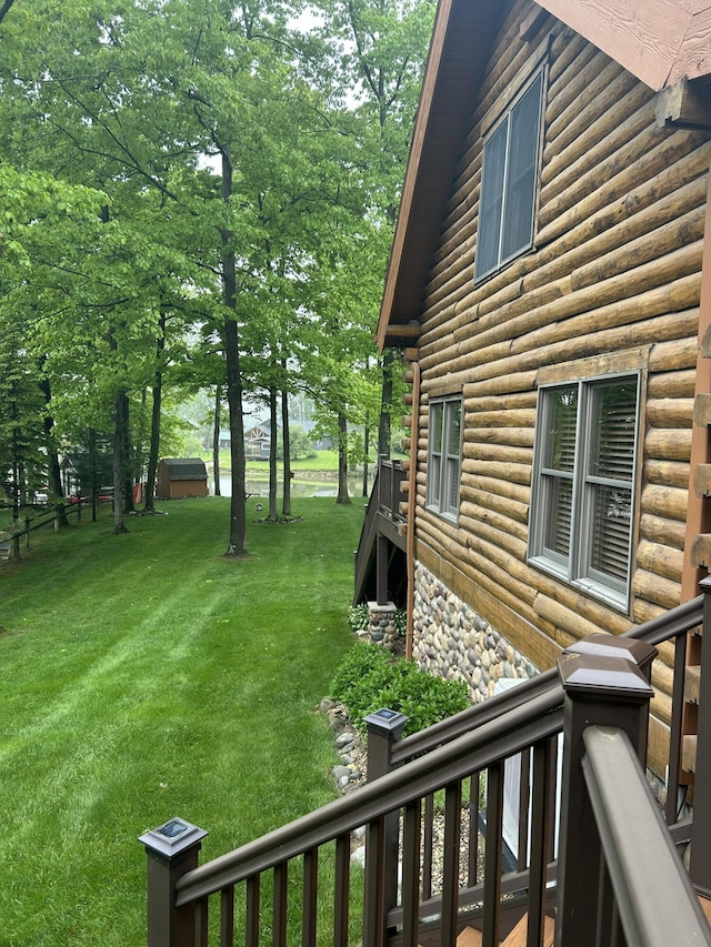 14278 Tyson Trl, Camden, MI 49232 - view of grassy yard