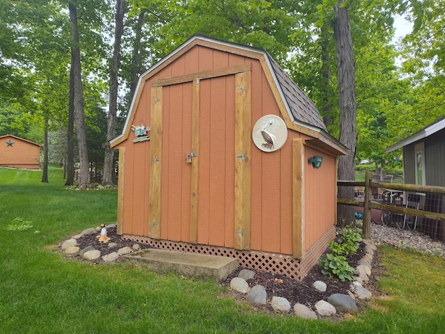 14278 Tyson Trl, Camden, MI 49232 - view of shed featuring view of scattered trees