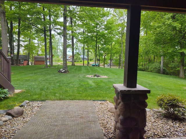 14278 Tyson Trl, Camden, MI 49232 - view of green lawn