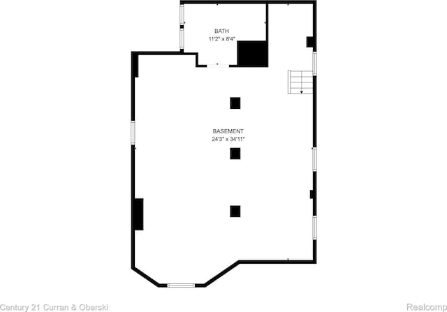 65 Melbourne St, Detroit, MI 48202 - floor plan / room layout