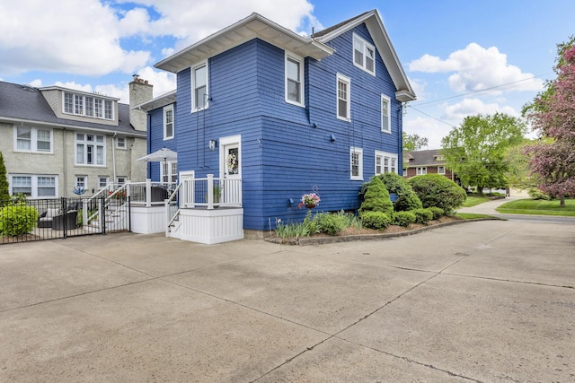 1406 W Washington Ave, Jackson, MI 49203 - view of side of home
