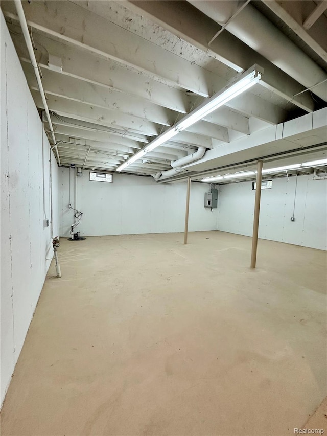 3758 Tienken Rd, Auburn Hills, MI 48326 - basement featuring electric panel