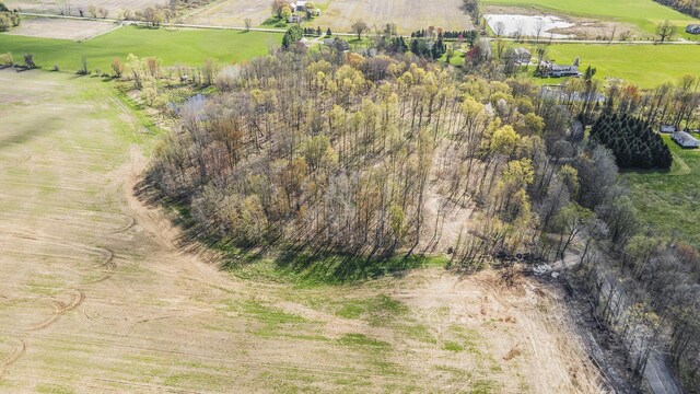 2119 W 116th St, Grant, MI 49327 - aerial view of property's location with rural landscape