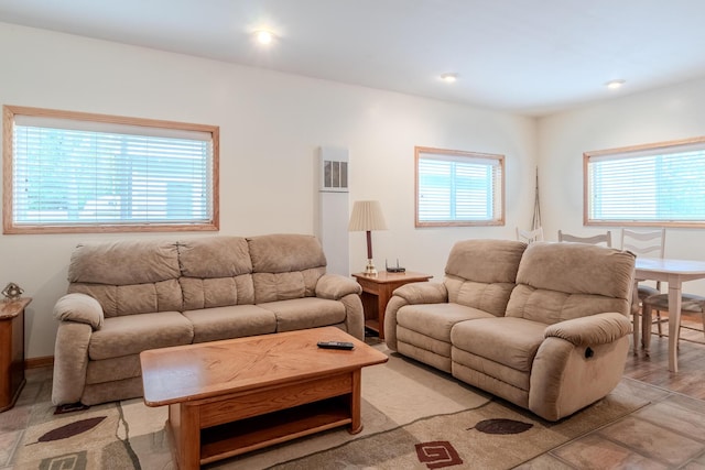 10138 S Lakeside Ridge Rd, Baldwin, MI 49304 - living room with light wood-style floors and recessed lighting