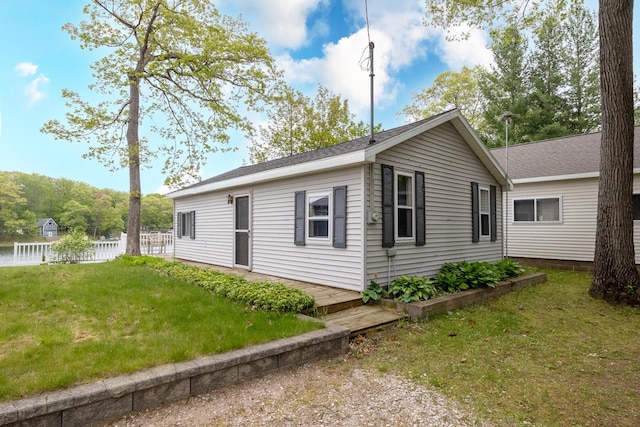 10138 S Lakeside Ridge Rd, Baldwin, MI 49304 - view of back of property