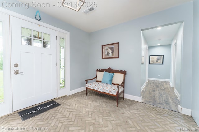 6245 Ray Rd, Swartz Creek, MI 48473 - foyer with baseboards and recessed lighting