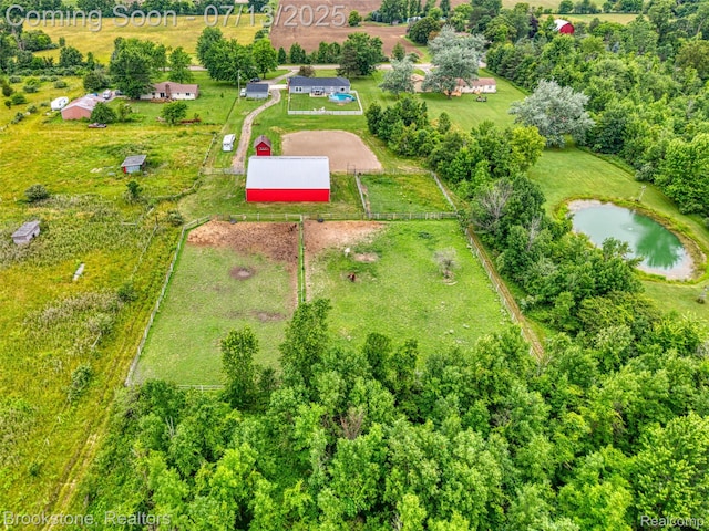 6245 Ray Rd, Swartz Creek, MI 48473 - aerial view of a nearby body of water