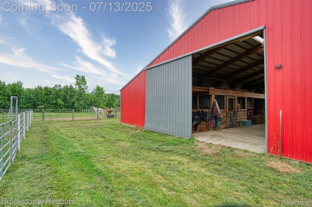 6245 Ray Rd, Swartz Creek, MI 48473 - view of pole building