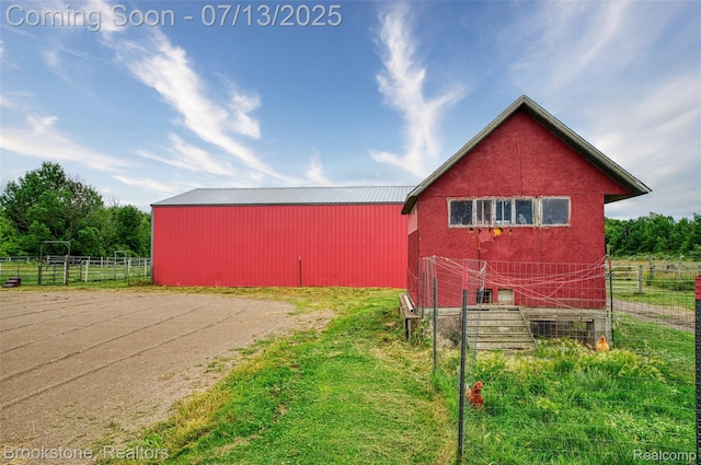 6245 Ray Rd, Swartz Creek, MI 48473 - view of pole building