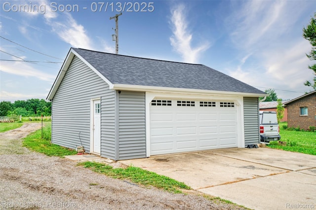 6245 Ray Rd, Swartz Creek, MI 48473 - view of detached garage