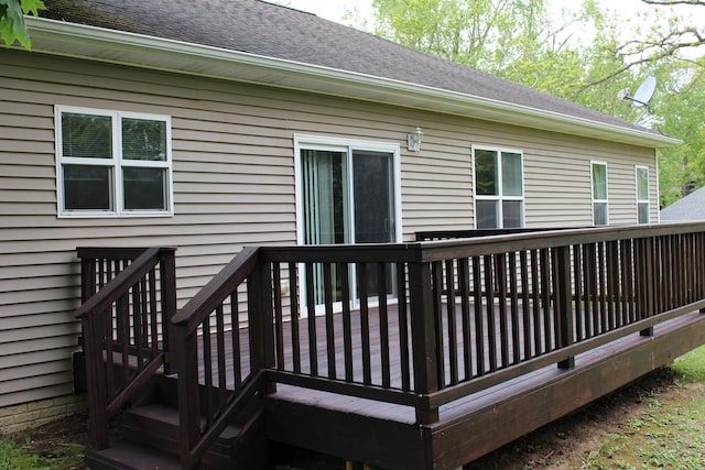 151 Ernest St, Brooklyn, MI 49230 - view of wooden deck