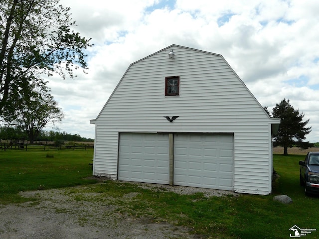 12067 Lewis Ave, Temperance, MI 48182 - garage with a detached garage
