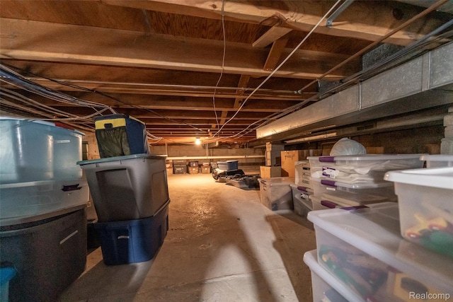 5259 Echo Rd, Bloomfield Hills, MI 48302 - view of unfinished basement
