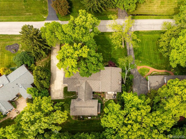 5259 Echo Rd, Bloomfield Hills, MI 48302 - bird's eye view