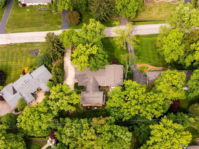 5259 Echo Rd, Bloomfield Hills, MI 48302 - bird's eye view