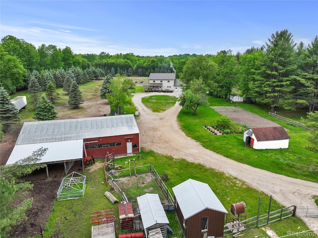 8875 N Lakola Rd, Tustin, MI 49688 - aerial view