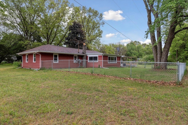 3701 3 1/2 Mile Rd, Athens, MI 49011 - view of rear view of house