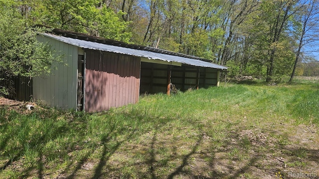 5820 Mack Rd, Howell, MI 48855 - view of pole building