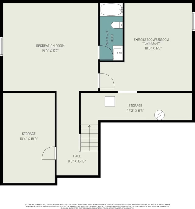18734 Leonard Ct, New Buffalo, MI 49117 - property floor plan