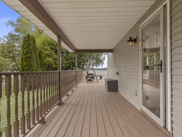 5384 Indian Trl, Frankfort, MI 49635 - view of porch