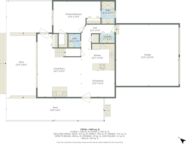 5384 Indian Trl, Frankfort, MI 49635 - room layout