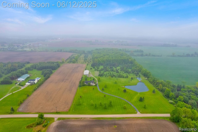 5562 Sheridan Line Rd, Croswell, MI 48422 - view of rural area with a nearby body of water