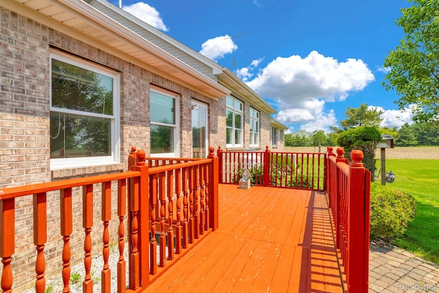5562 Sheridan Line Rd, Croswell, MI 48422 - view of deck