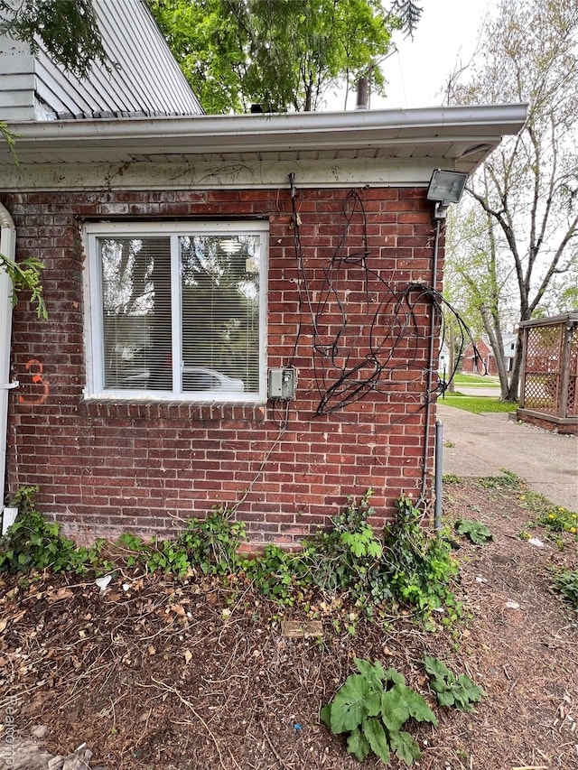 11106 Nottingham Rd, Detroit, MI 48224 - view of home's exterior with brick siding