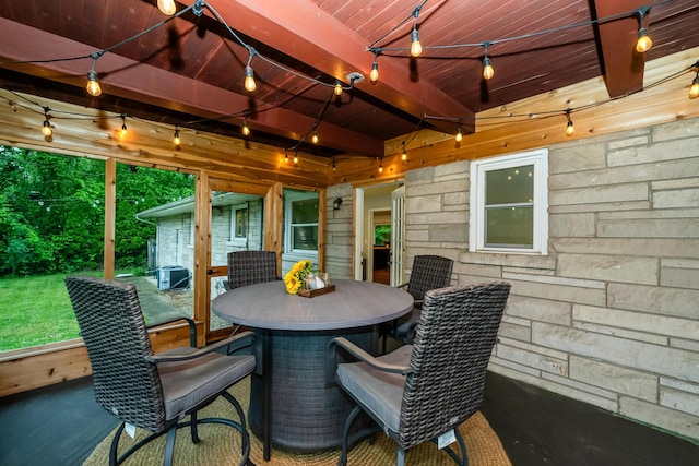 538 Monterey Dr, Benton Harbor, MI 49022 - view of patio with outdoor dining space