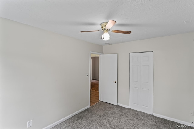 30542 Bretton St, Livonia, MI 48152 - unfurnished bedroom featuring carpet, baseboards, a closet, and ceiling fan