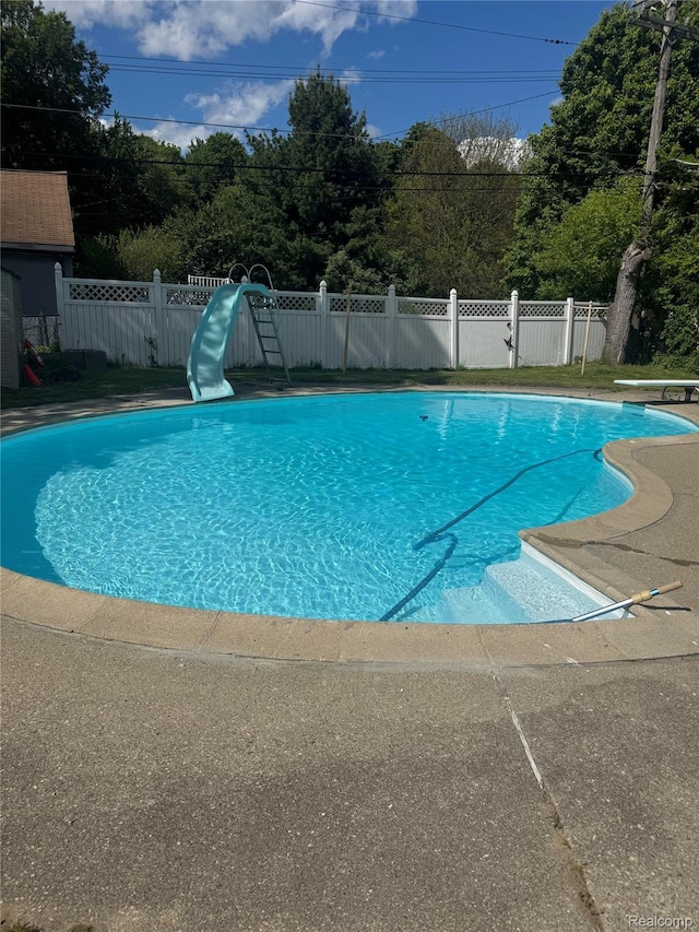 30542 Bretton St, Livonia, MI 48152 - view of pool featuring a water slide