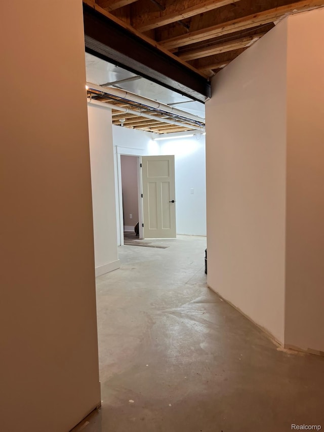 1041 Lancaster St, Lapeer, MI 48446 - view of unfinished below grade area