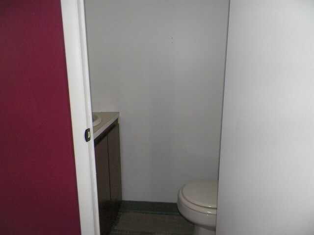 213 Cass St, Tustin, MI 49688 - bathroom with toilet and vanity
