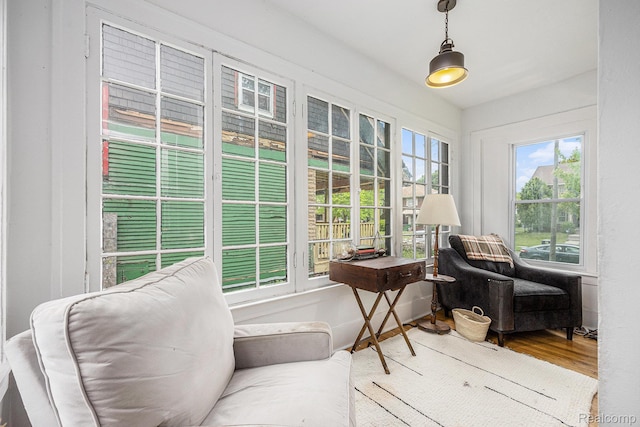 2223 S La Salle Gdns, Detroit, MI 48206 - sunroom / solarium with wood finished floors