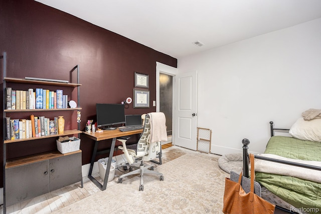 2223 S La Salle Gdns, Detroit, MI 48206 - office area with wood finished floors