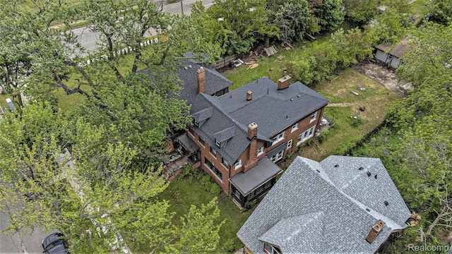 2223 S La Salle Gdns, Detroit, MI 48206 - view from above of property